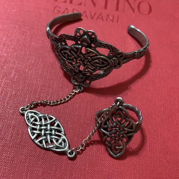 🖤antique 💕bracelet & ring set - Picture 3 of 11